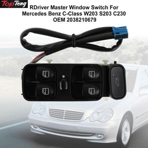 ya 1 8.5.1 Driver Master Window Switch fit C-Class W203 S203 C230 2038210679