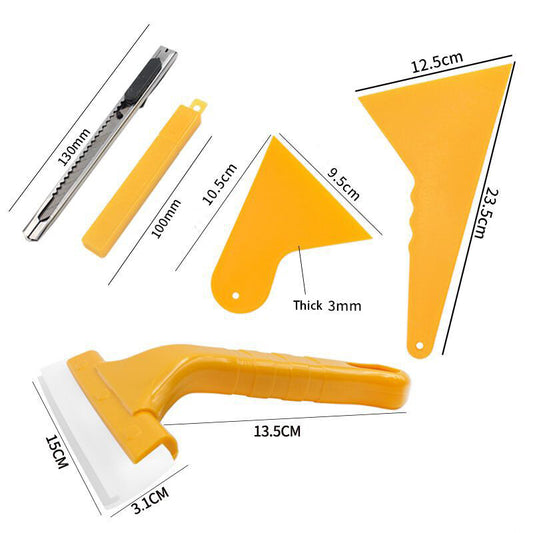 ya 2 7.16 5-Pack Car Window Tint Tool Kit Automotive Car Film Tinting Scraper Scraper Installation