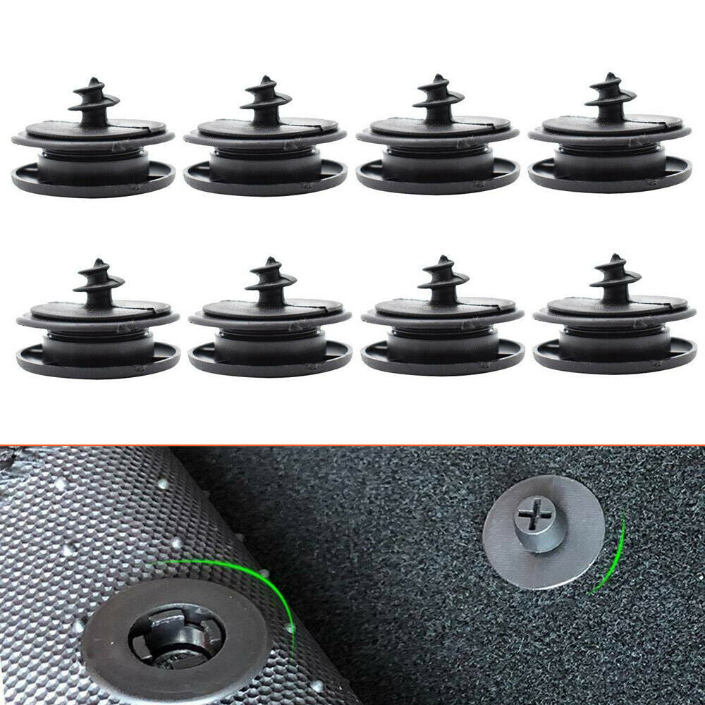 ya 5 8.7 8X Car Floor Mat Clips Carpet Fixing Retainer Universal Grips Clamps Holders