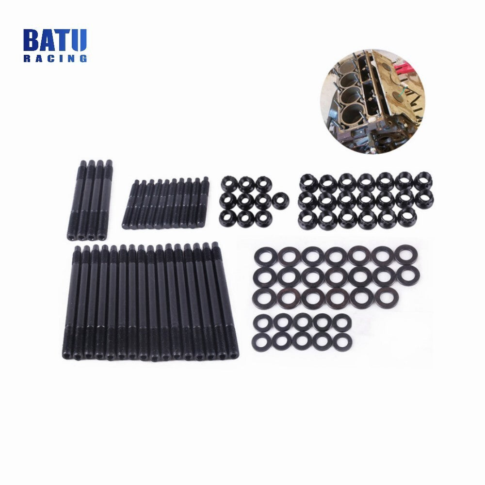 ya 27 7.2 Cylinder Head Stud Kit Fit For 97-03 for Chevy LS1 LS6 LS1 LQ9 4.8L/5.3L/5.7L/6.0L