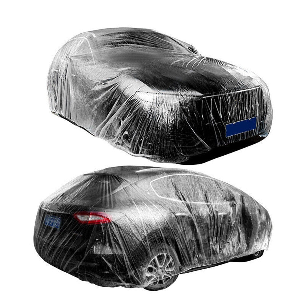 ya 2 6.26.2 New Universal Car Cover Dustproof Plastic Waterproof PE Rain Dust Snow Protect