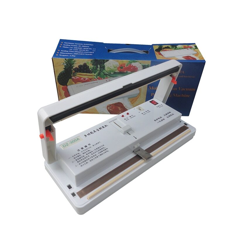 ya 14 DZ-300A Vacuum Sealing Machine Table Style Bag Sealer Plastic Vacuum 110V/220V