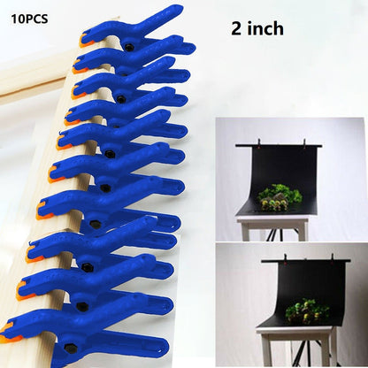 ya 14 Hot sale Practical Spring Clamps 10pcs Cramps Heavy-duty Plastic Tools