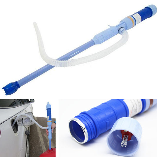 ya 27 7.2 Car Diesel Fuel Water Oil Gas Solvent Electric Battery Syphon Powered Pump 7.5L