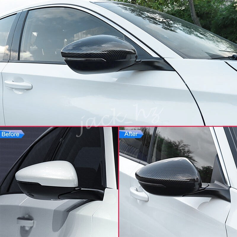 ya 1 8.5.2 Carbon Fiber Outside Mirror Covers for Honda for Accord 2018 - 2021