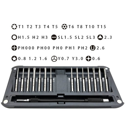 ya 26 30 In 1 Pision Screwdriver Set With Long Bit Case Professio l