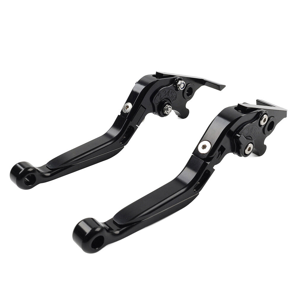 ya 8 5.26 Folding Extendable Brake Brake Clutch Levers Fit for Kawasaki 650R ER6F ER6N
