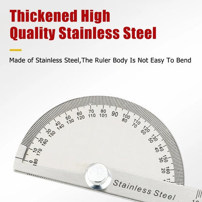 ya 14 CNC 0-180 Rotary Angle Finder Machinist Ruler Protractors SAE Protractor