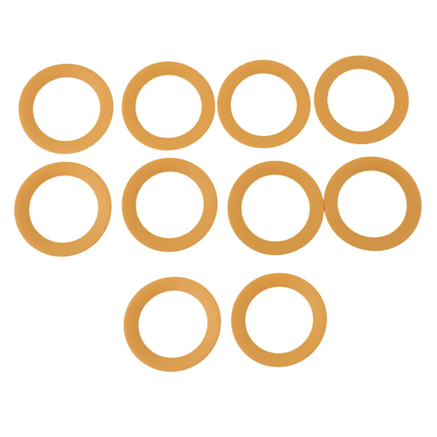 ya 14 10pcs Pump Piston Rings Rubber Insulated For 550w Oil-ee Silent Air Compressor