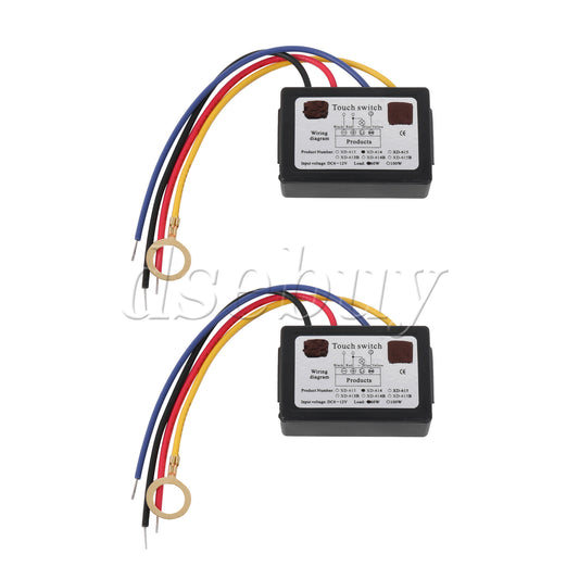 ya 14 2 pieces LED Dimmer Switch Touch Sensor Lamp Accesories 6-12V
