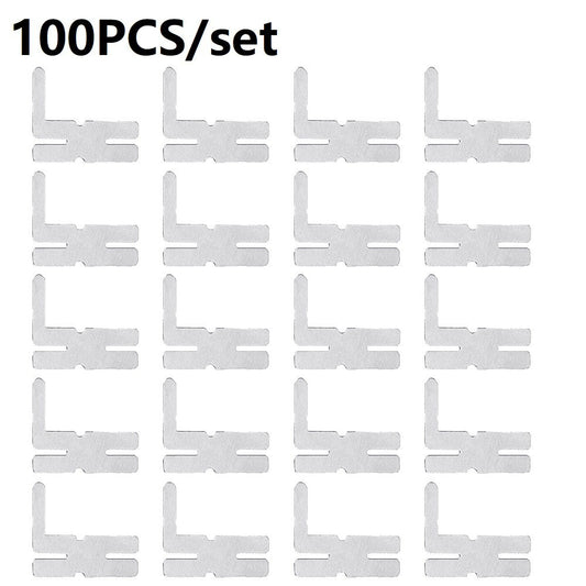 ya 25 100pcs Battery Pack Welding Nickel Sheet Nickel Plated Steel for Spot Welder
