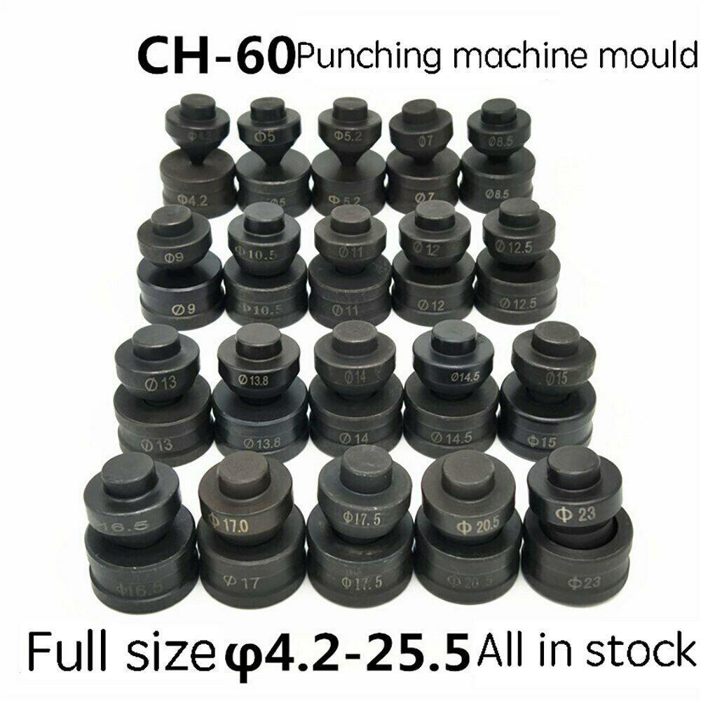 Hydraulic Punch Round Die Stainless Steel Punching Machine CH-60 Punching Mould