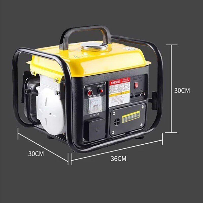 ya 26 600W Portable Household Micro Brushless Single Phase Gasoline Generator 220V
