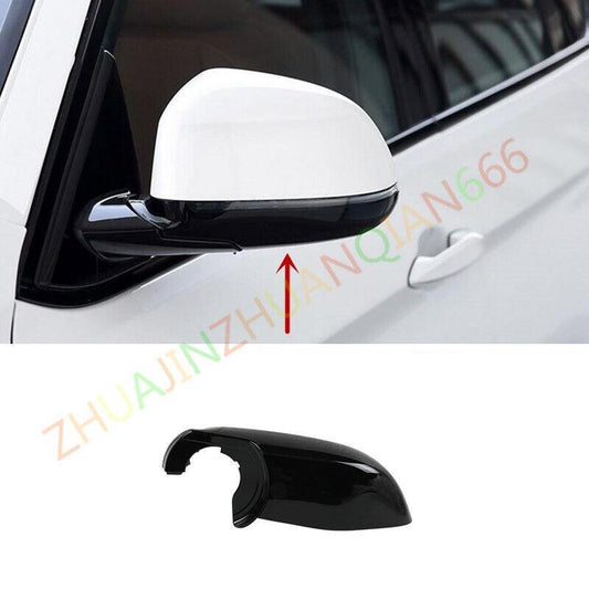 ya 2 6.29 Suitable for replacing the bottom shell of the left glossy black rearview mirror of for BMW X6 2019-2023