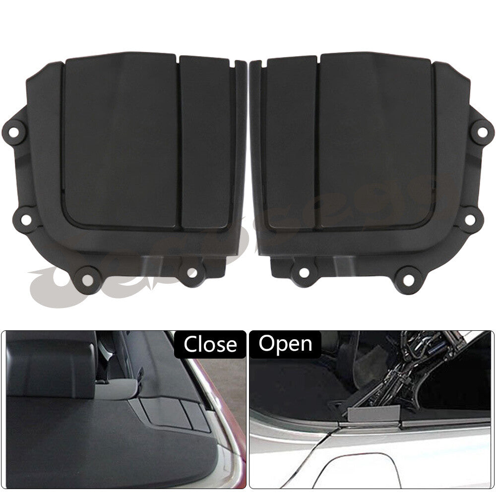 ya 5 8.7 for BMW E93 M3 Convertible 2007-13 Black RH&LH Retractable Top Deck Hinge Panel