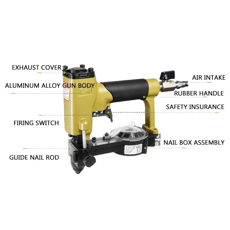 ya 17 ZN-12S Automatic il Feeder Pneumatic il Sofa Stapler Furniture iler