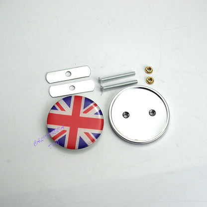 ya 5 8.7 NEW Union Jack Front Grill Badge for Mini Cooper S One Clubman Jwc