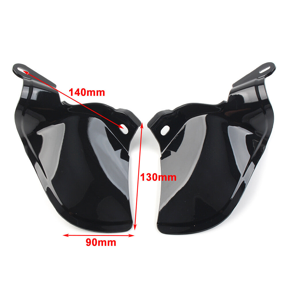 ya 5 8.7 Reflective Smoke Saddle Shield Air Heat Deflector Fit for Harley Softail 2018-23
