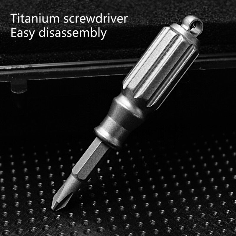 ya 26 1pcs ature Screwdriver Handle With Bit For Travel Essential Items