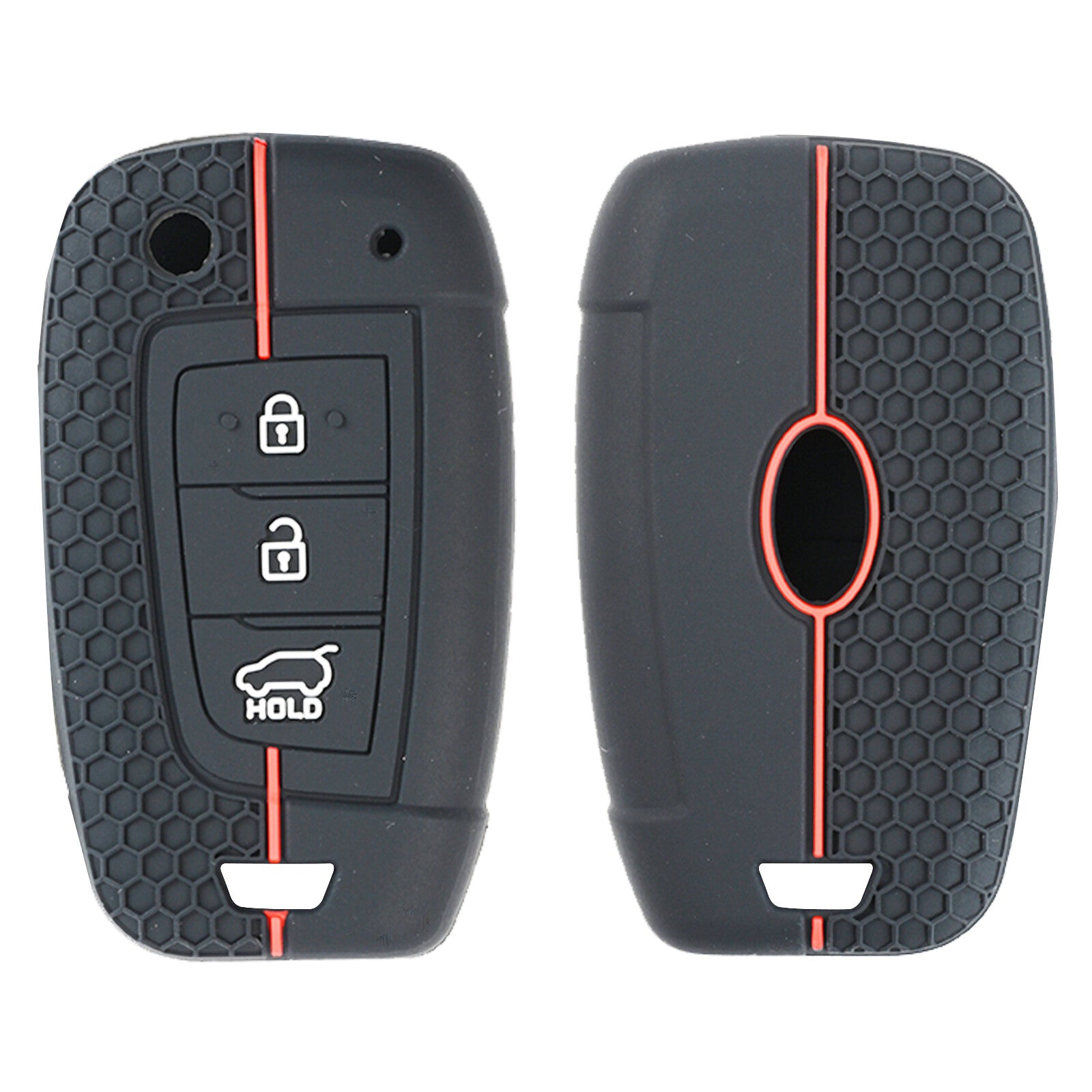 ya 5 8.7 3-Buttons Remote Key Case Cover Shell for Hyundai Accent for Elantra Verna Solaris
