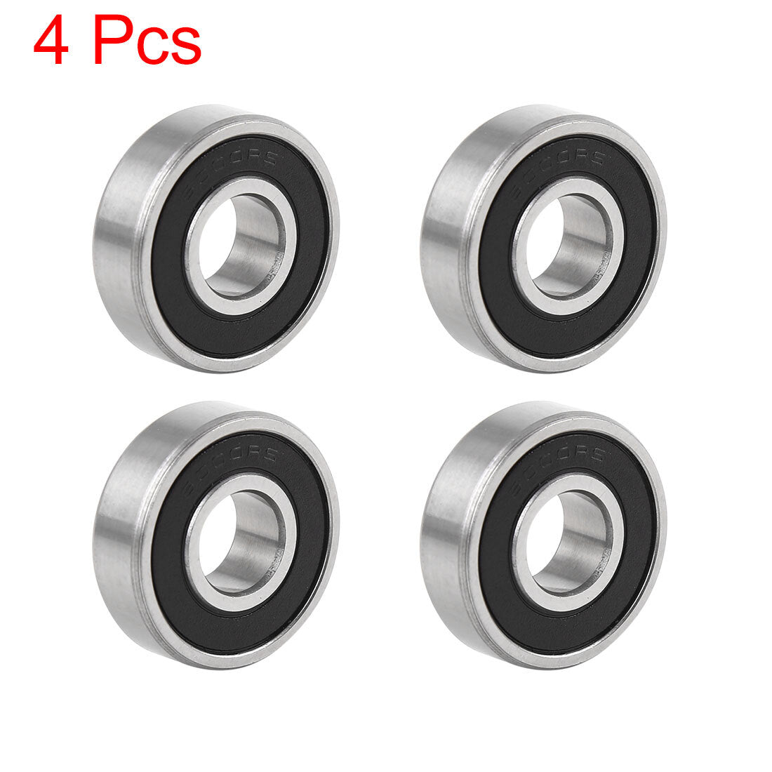 ya 5 8.7 4pcs Universal 6000-2RS Deep Groove Sealed Shielded Ball Bearing for Car