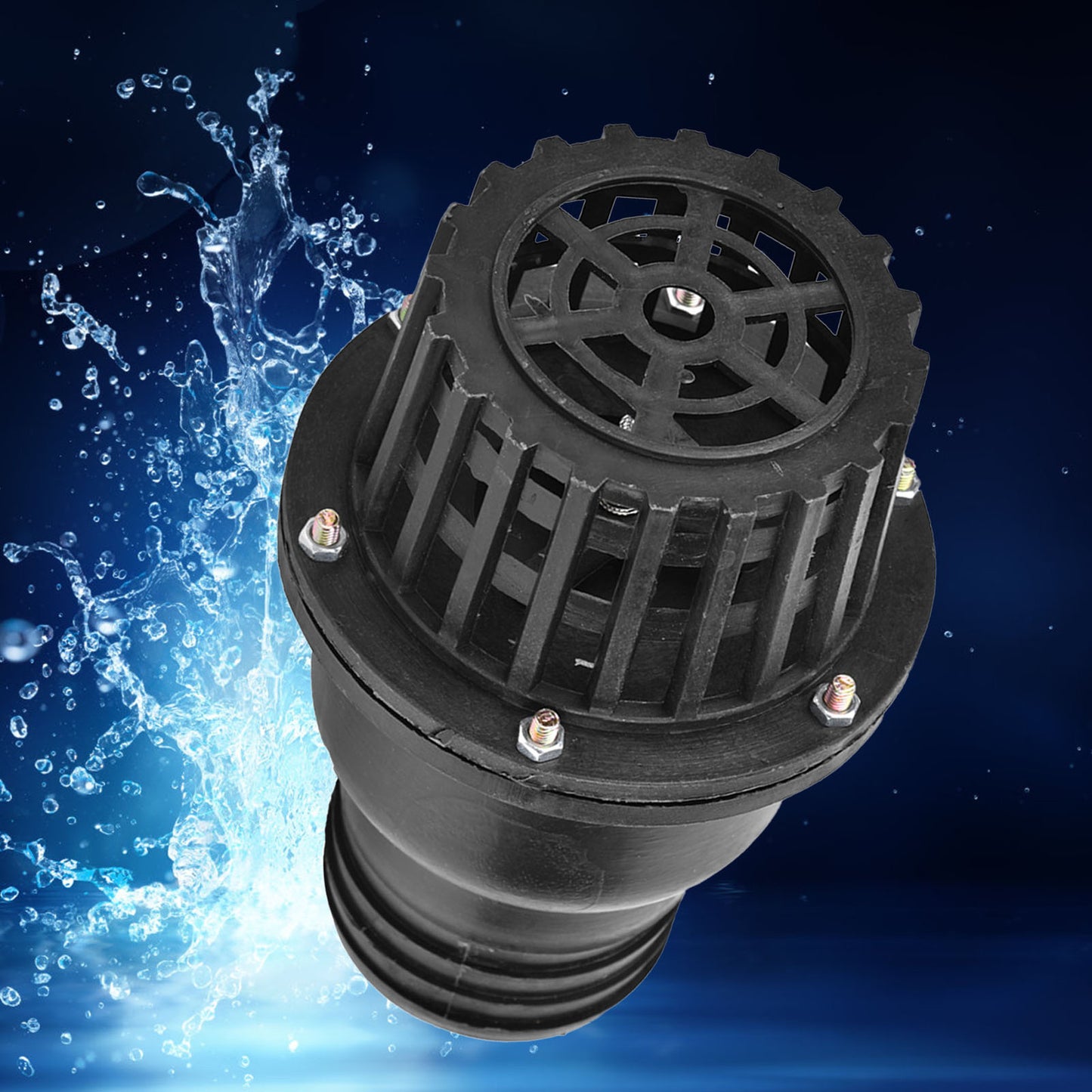 ya 14 Water Pump Foot Valve Low Pressure Flat Check Valve For Fluid Machine(3in)