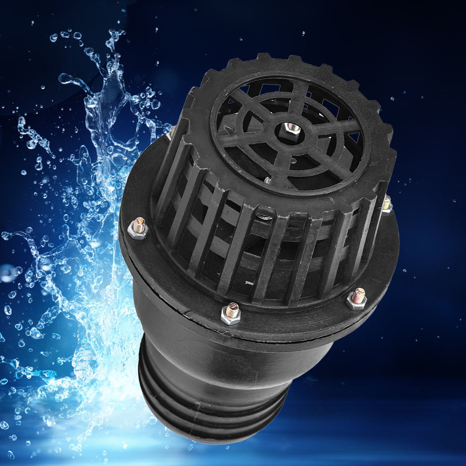 ya 14 Water Pump Foot Valve Low Pressure Flat Check Valve For Fluid Machine(3in)