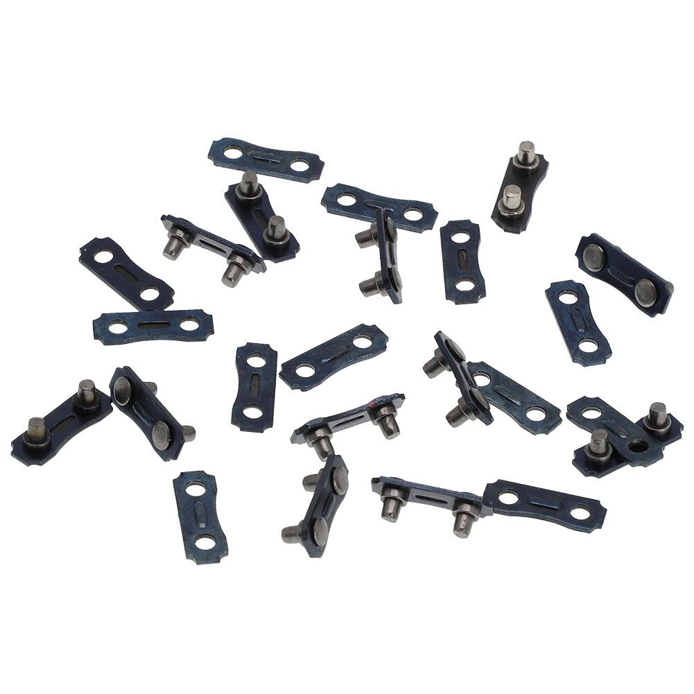 ya 17 12 Sets Chainsaw Chain Links Repair Part Size 3/8LP Pitch - .050 Gauge