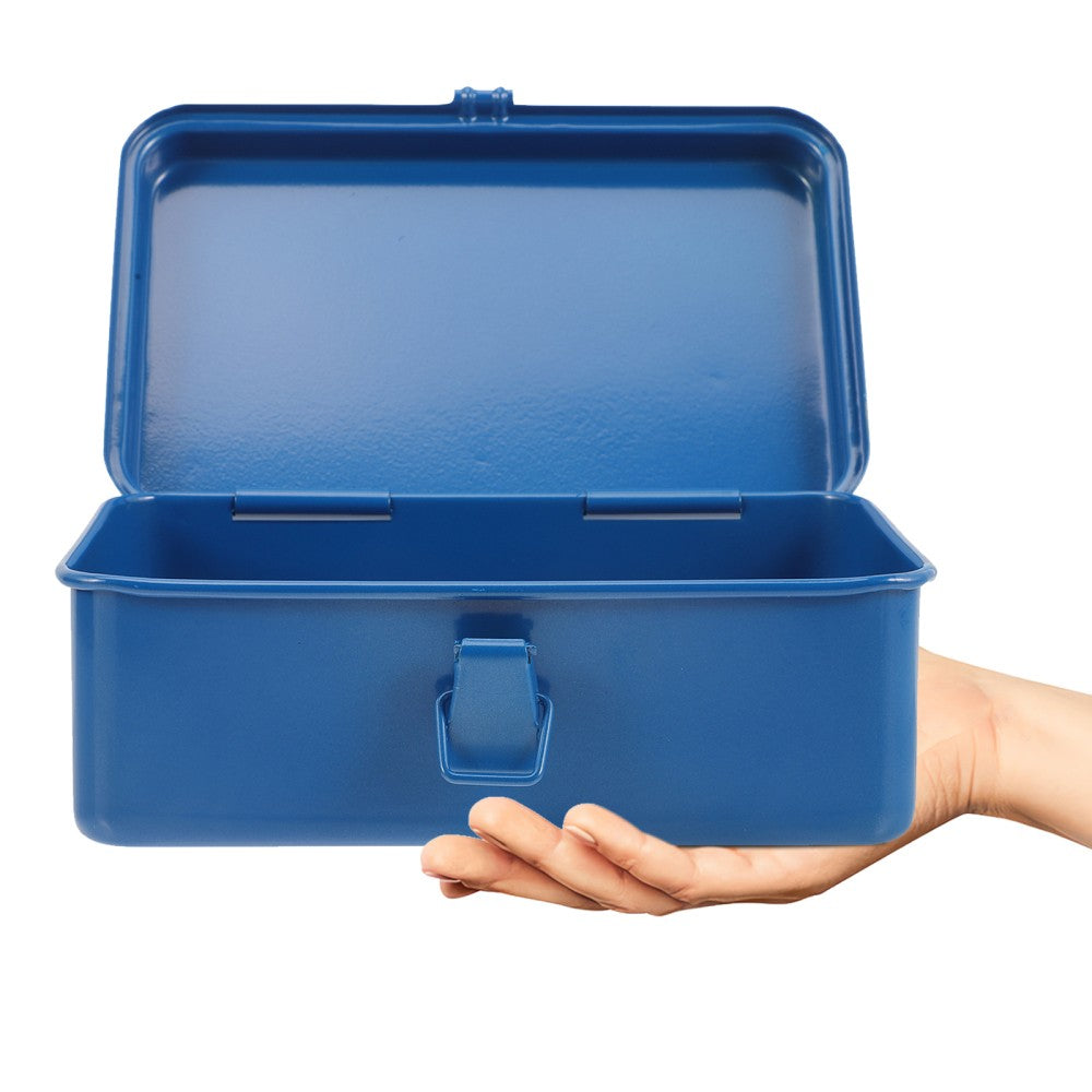 ya 5 8.7 Tool Storage Case Hip Roof Iron Sheet Box Kit Container Toolbox Organizer
