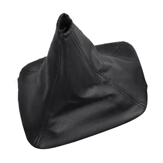 ya 11 6.5 Black leather gear shift boots upgraded for scratch protection inside the car