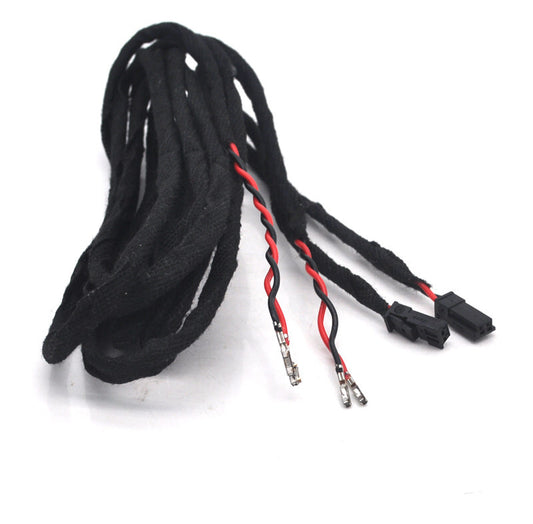 ya 5 8.7 2x Retrofit Door light Cable step courtesy for BMW E87 E90 E60 E63 E70 E91 E92