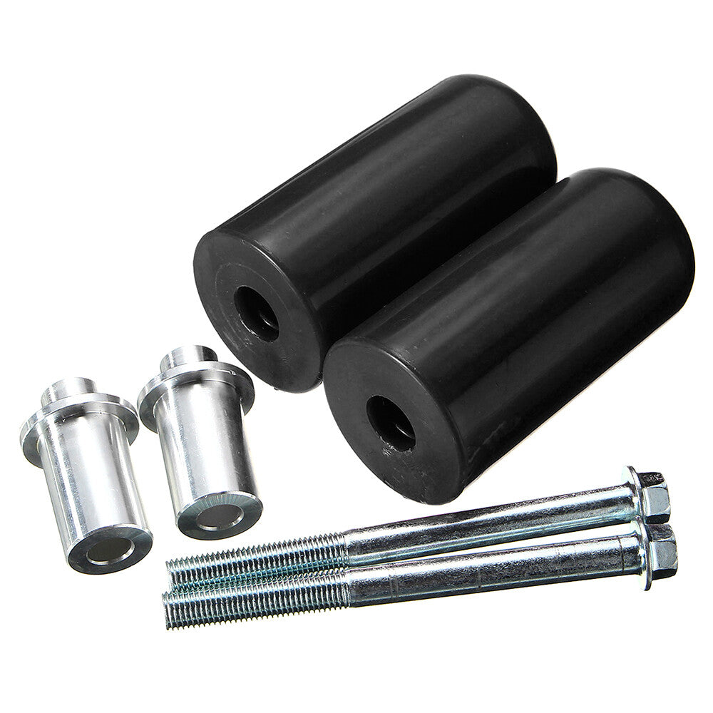 ya 3 6.23 Universal Motorcycle Frame Sliders Anti Crash Protector Fit for Suzuki for Yamaha Black