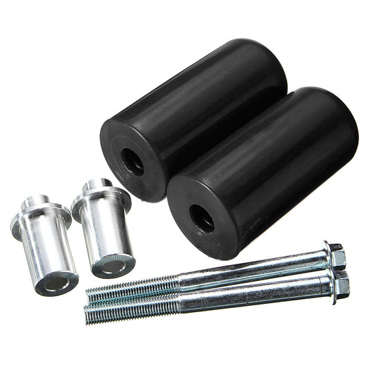 ya 3 6.23 Universal Motorcycle Frame Sliders Anti Crash Protector Fit for Suzuki for Yamaha Black