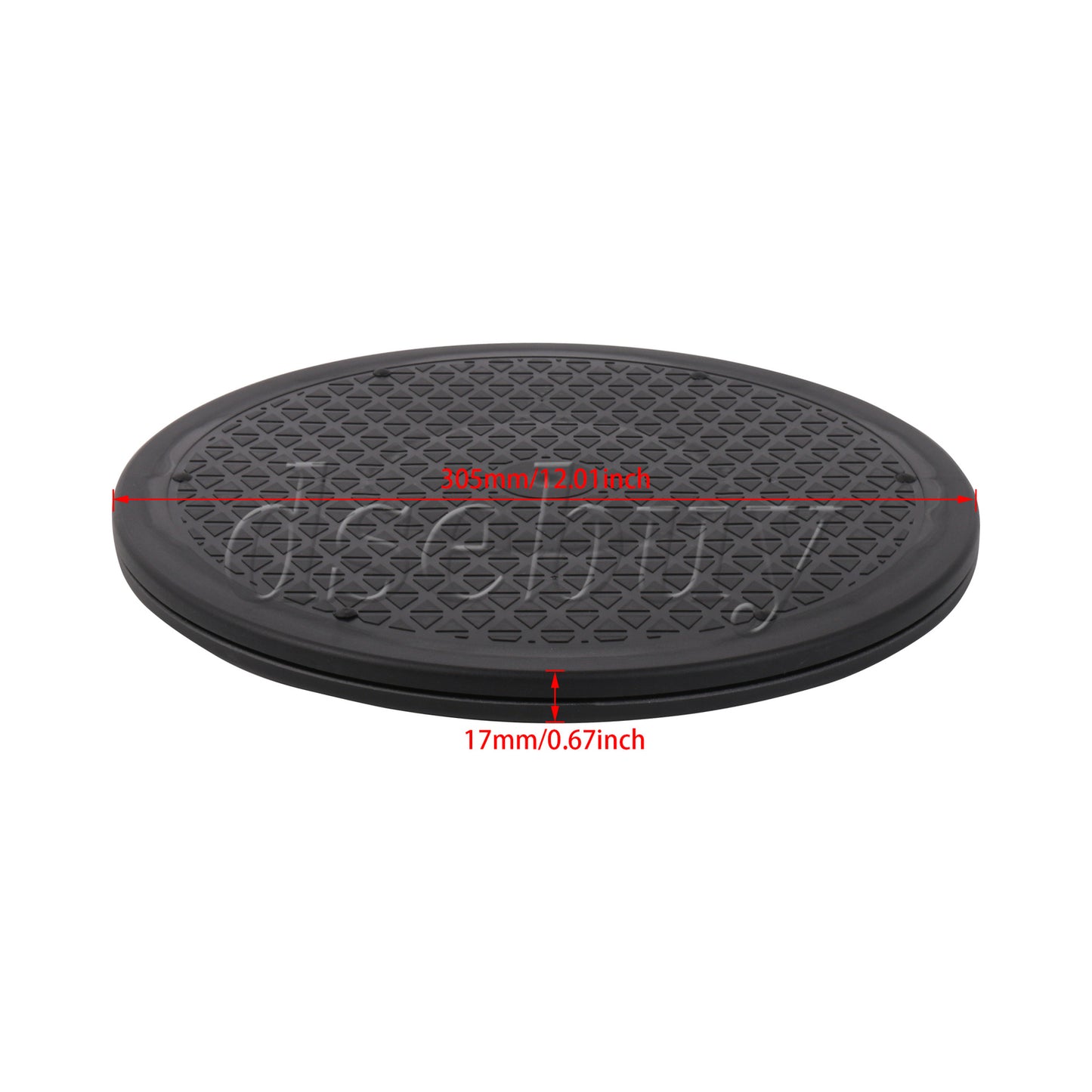 ya 25 Rotation Stand 360 De 12 Diameter Black for Rotating Display Turntable
