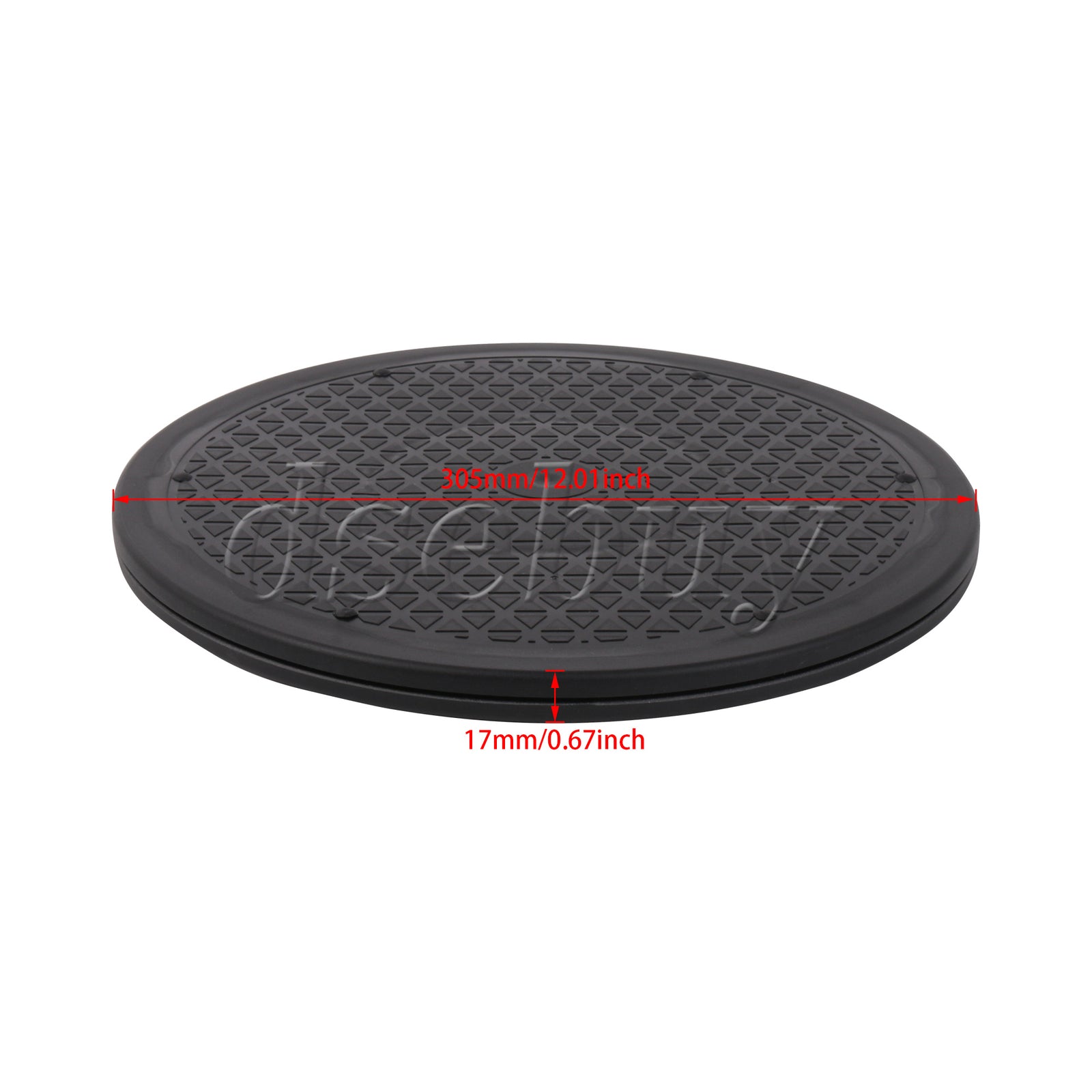 ya 25 Rotation Stand 360 De 12 Diameter Black for Rotating Display Turntable