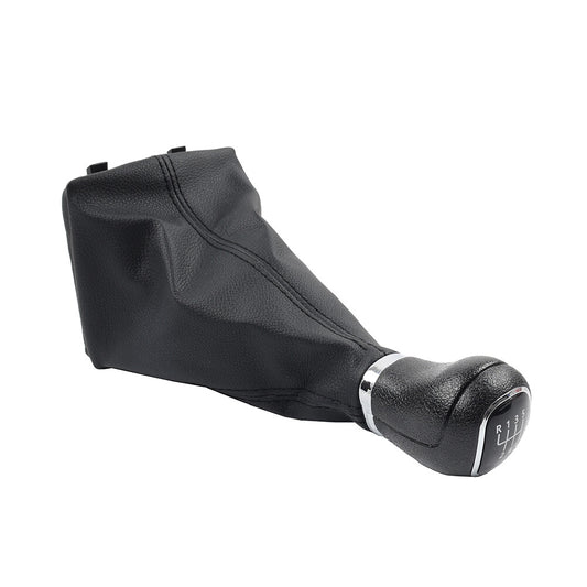 ya 11 6.5 Manual Gear Shift Knob With Boot Cover Case for Skoda Octavia A5 A6 2004-2012