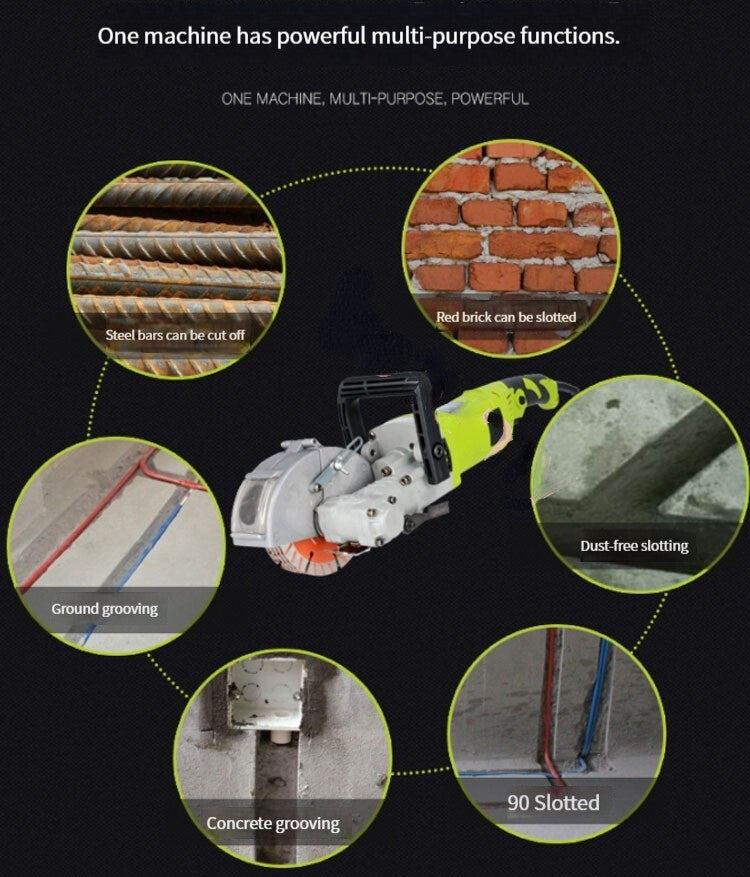 ya 26 Electric Wall Chaser Groove Cutting Machine High Quality Wall Slotting Machine