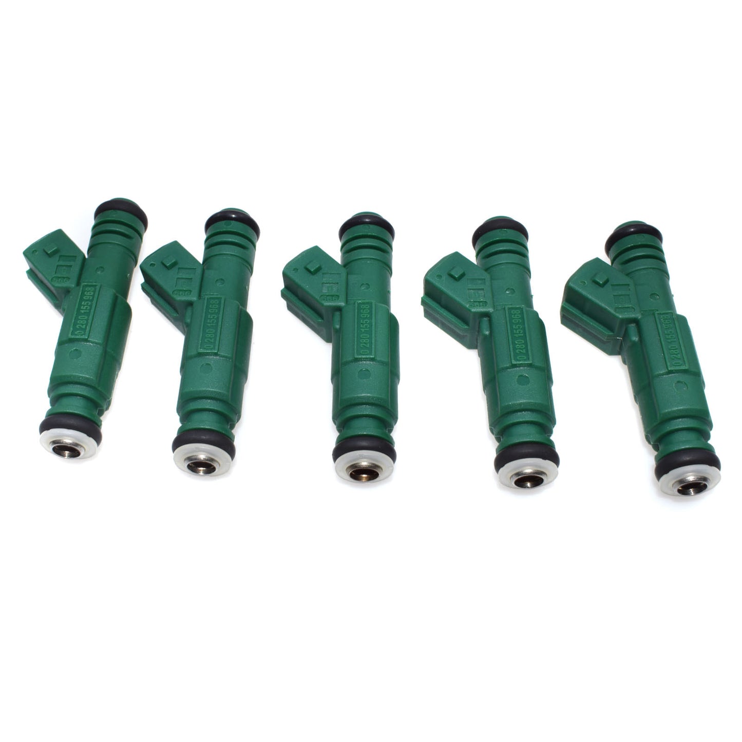 ya 1 8.5.2 New 5 green giant fuel injectors suitable for 42lb/h 440cc 0280155968 Turbo
