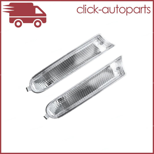 ya 13 5.27.2 2X Front LH+RH Bumper Fog Light Lamp Housing Cover Cap for Toyota RAV4 1995-97