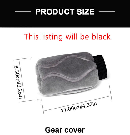 ya 5 8.7 Car Gear Hand Shift Knob Cover Hand Brake Protector For Auto Manual Transmission
