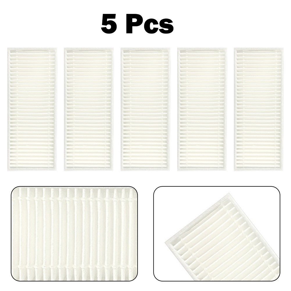 ya 25 High Quality 5pcs Filters for Dexp mmb300 Robot Vacuum Cleaner Replacement