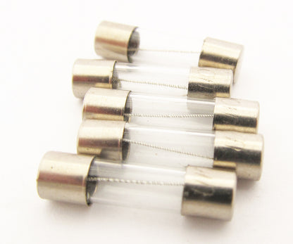 100pcs Low Breaking Low Current 5mm x 20mm Slow Blow Time Delay Glass Tube Fuse