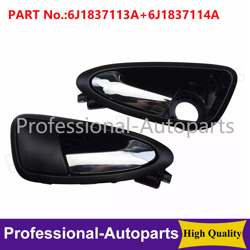 ya 11 6.6 1Pair Front Left & Right Interior Inside Door Handle for SEAT Ibiza 2009-2012