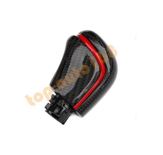 ya 11 6.5 Red & Carbon Fiber Replace Automatic Shift Knob Shifter for Toyota Camry 2018-21