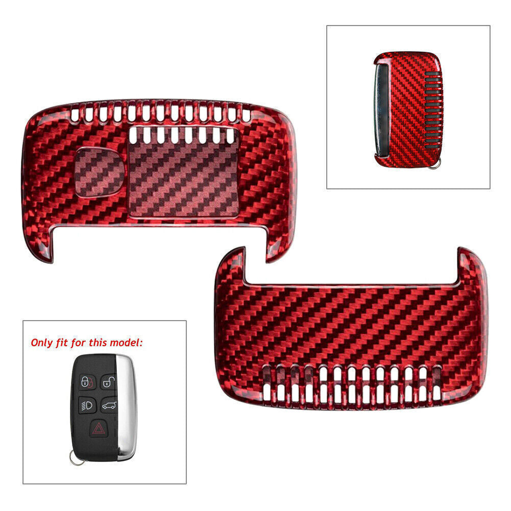 ya 10 5.28 for Land Rover for Range for Rover Discovery Carbon Fiber Remote Key Shell Cover Case