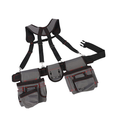 ya 26 Tool Belt Organizer With Suspenders 12 Pockets For Electrician Carpenter