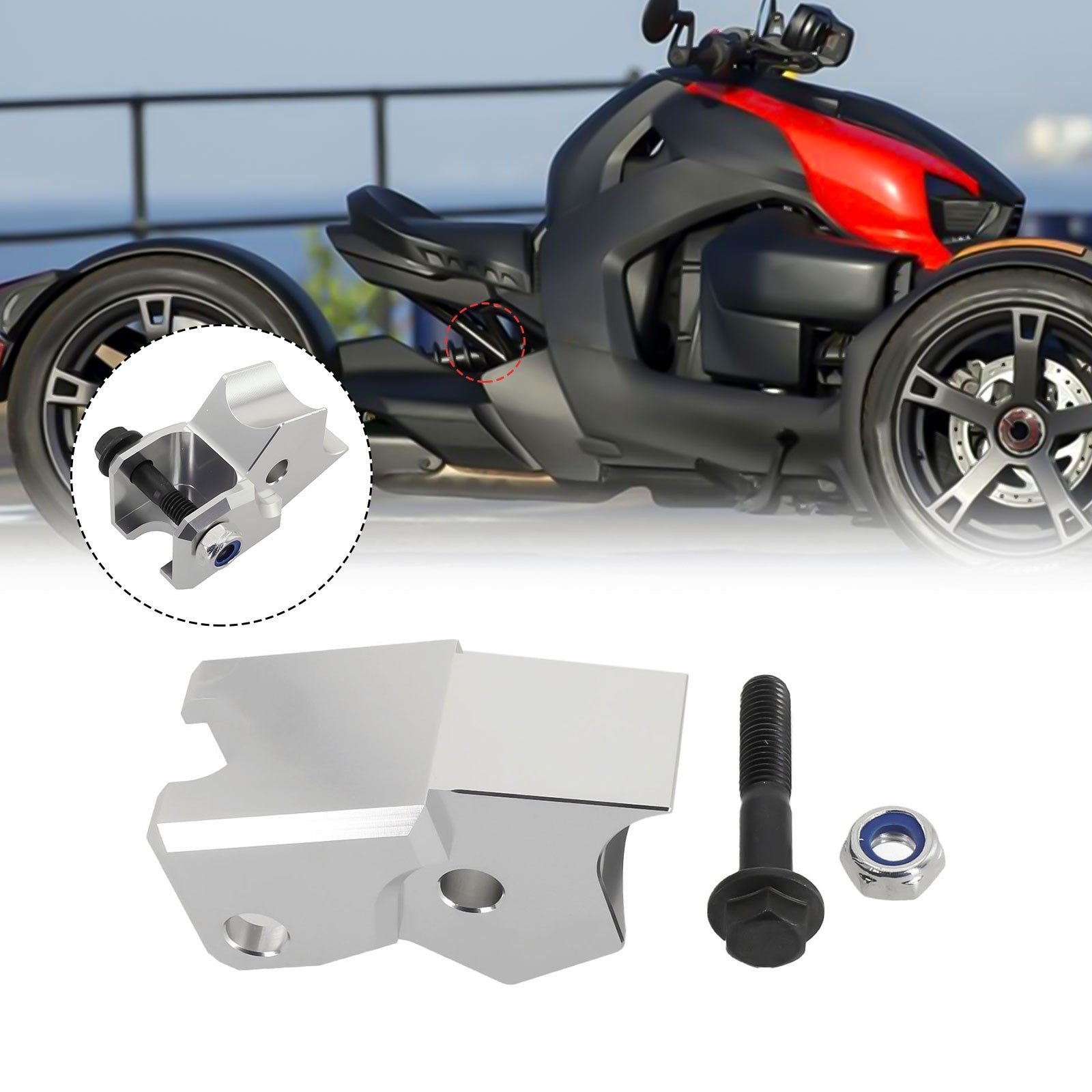 ya 5 8.7 Off-road Enhancement 3 Inch Shock Lift Anodized Treatment Direct Installation