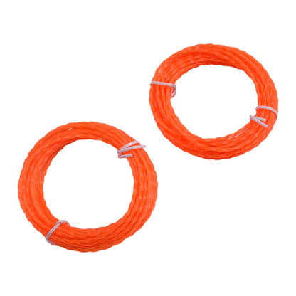ya 17 3PCS Twisted Line Nylon Orange14FT/4.27M For EGO Power+ ST1500 STA1500 ST1502SA