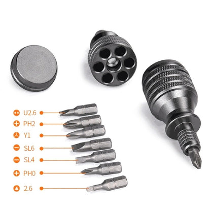 ya 26 Hand Screwdriver set Quick Screwdriving with Bit Holder Convenient