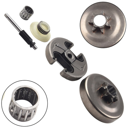 ya 17 Clutch Kit Garden Power Tools Accessories Chainsaw Clutch Set Oil Pump Worm Gear